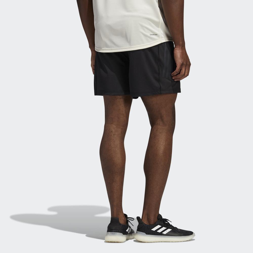 Quần Ngắn adidas TRAINING Nam Quần Short Yoga Dệt Kim Dọc Màu đen H11111