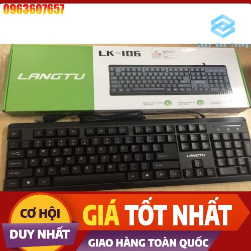 Bàn phím văn phòng Langtu LK106-Chính hãng