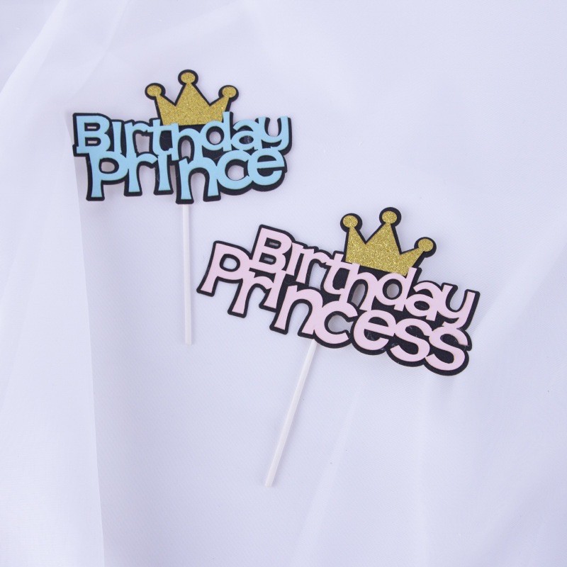 Topper cắm công chúa hoàng tử