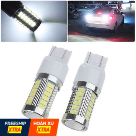 Đèn LED phanh thắng chân T20 7443 7440 5630 lùi hậu đuôi cho xe hơi ô tô Mazda 2 3 cx5 6 cx8 cx9 Ford Ranger SH