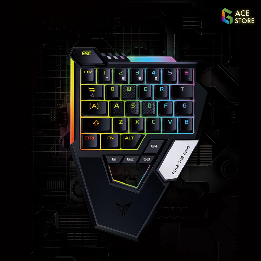 Flydigi D1 | Bàn phím cơ một tay Gaming Keypad - Hỗ Trợ Android/ IOS/PC