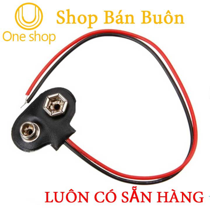 Combo 10 Dây Đế Pin 9V