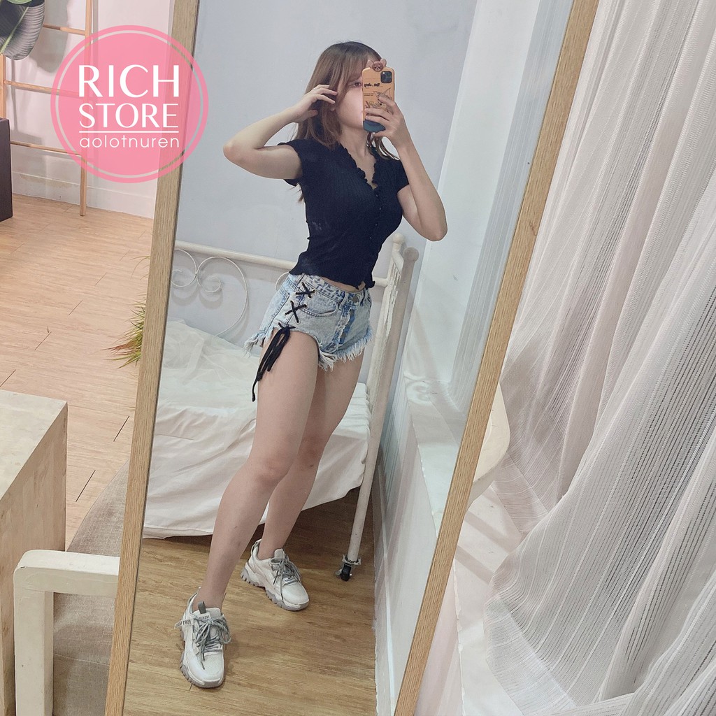 Áo croptop Jennie 4 màu LIKANO CRT70