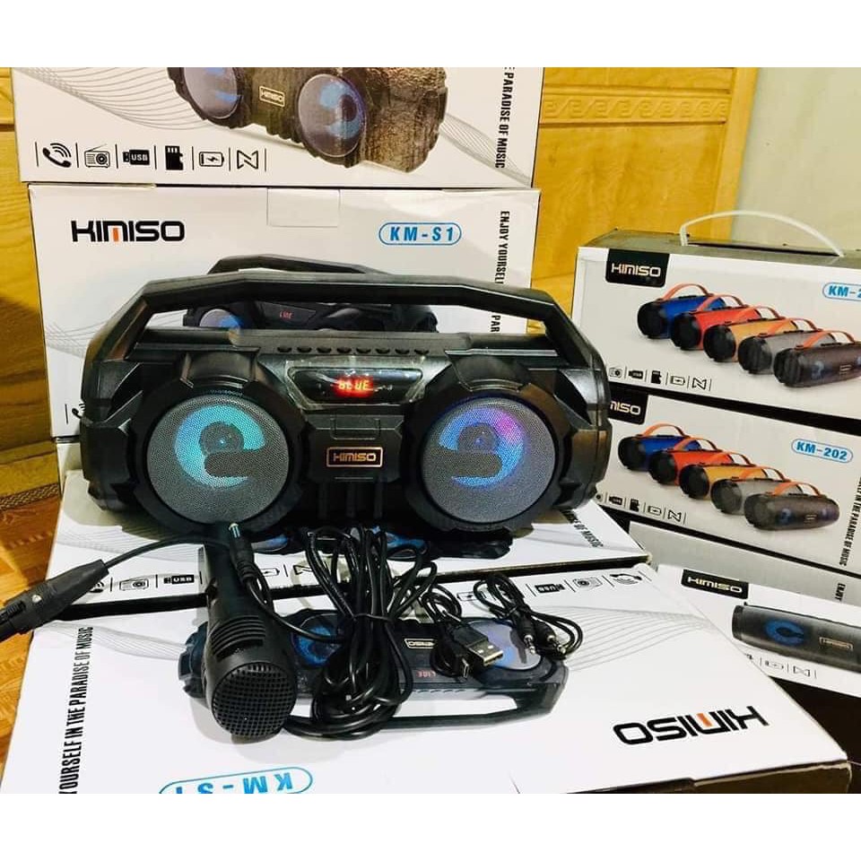 LOA BLUETOOTH KÈM MÍC KIMISO KM-S1