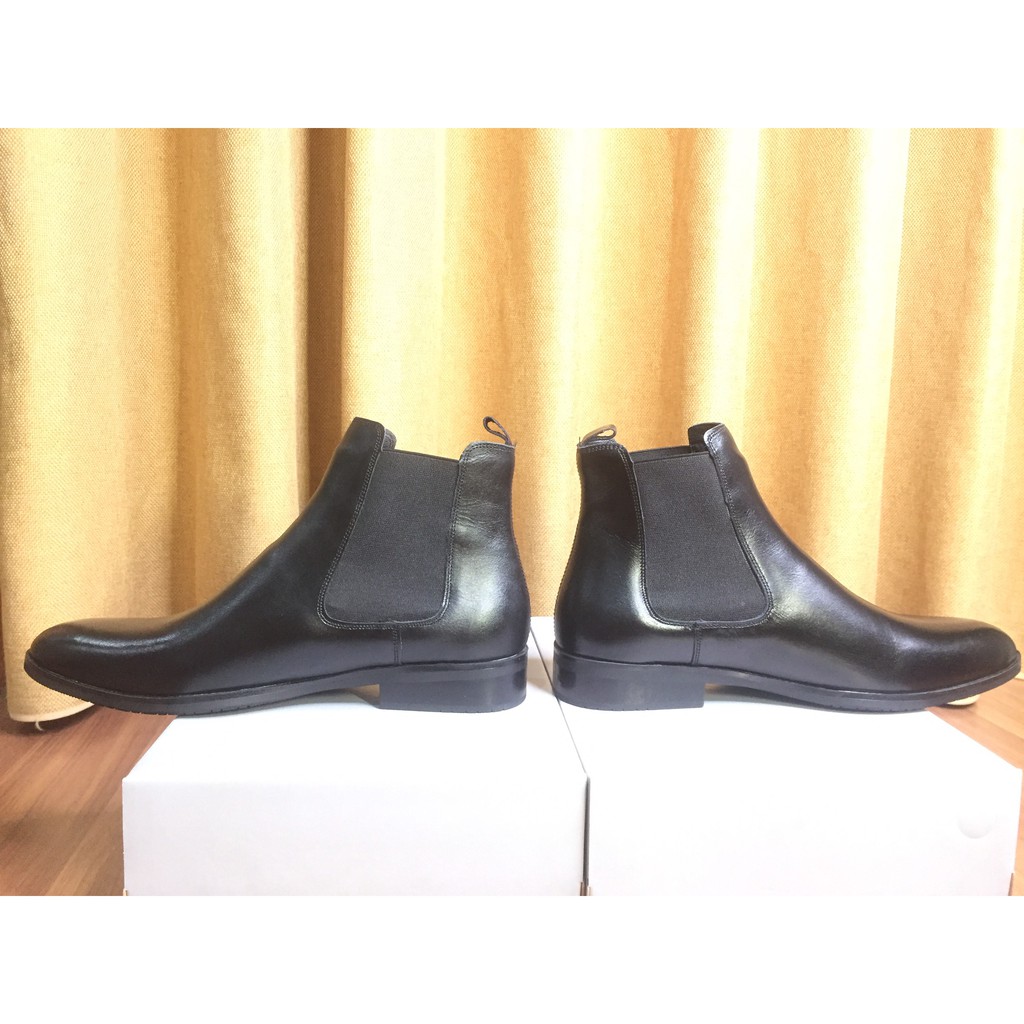 GIÀY CHELSEA BOOTS NAM DA BÒ