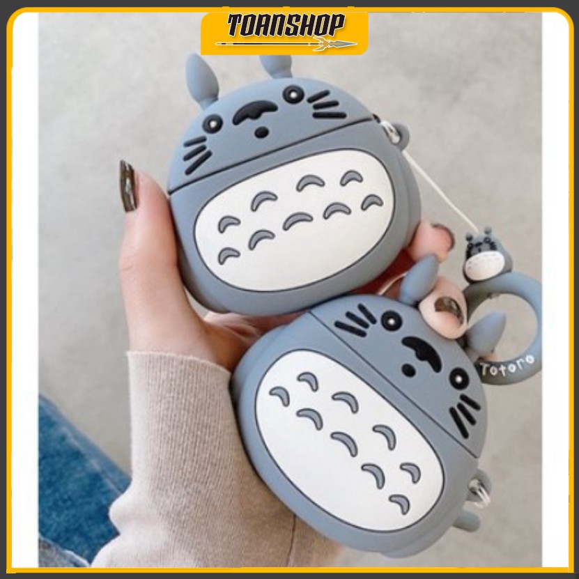 Case Airpod - Case Vỏ Bao Airpods Đựng Tai Nghe Airpod 1 2 3 Pro Totoro Cover i11, i12