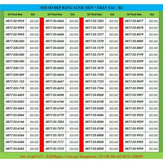 Sim 4g chọn số đẹp itelecom may 120gb/ tháng gọi free nội mạng