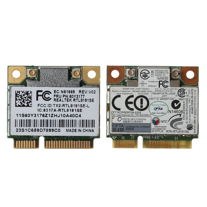 Thẻ wifi không dây FRU 43Y6553 60Y3177 cho máy iBM Lenovo Thinkpad X200S X201 802.11BGN Accessor