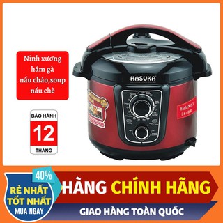 Nồi áp suất điện đa năng hasuka hsk985 6l