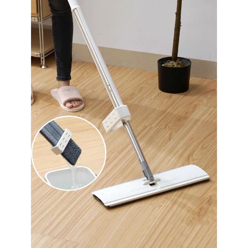 Cây lau nhà Chổi lau nhà tự vắt thông minh Spin Mop xoay 360 độ - Hàng loại 1