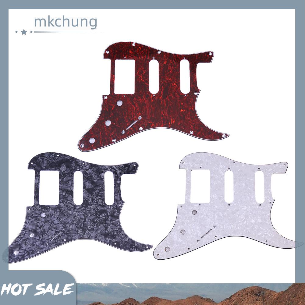 FENDER Miếng Dán Bảo Vệ Pickguard Cho Đàn Guitar Điện 3 Lớp Bằng PVC