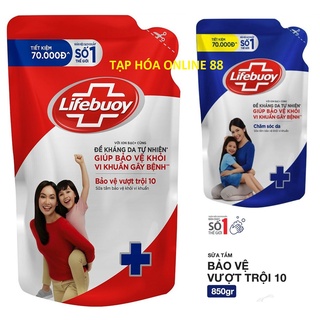 Sữa tắm Lifebuoy túi 850g Mẫu mới 800g