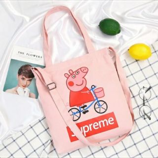 Túi tote heo đủ 4 màu