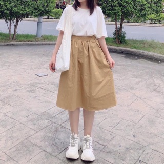 [ẢNH THẬT] CHÂN VÁY KAKI