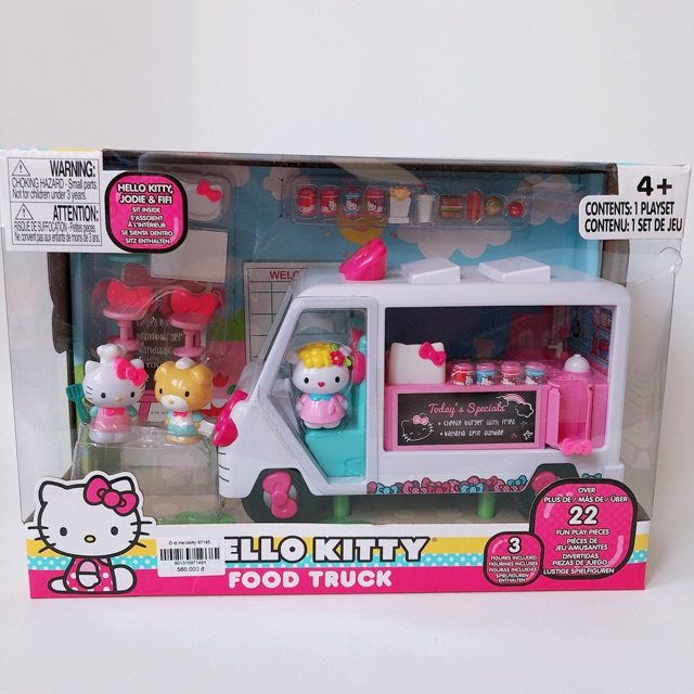 Ô tô bán đồ ăn nhanh Hello Kitty/Hàng cao cấp