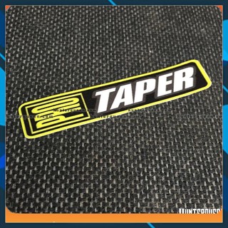 [NEW] Logo PROtaper[9x1.7cm] Hình dán decal siêu dính, chống nước, tem đua trang trí. Đổi kích thước, màu sắc theo ý
