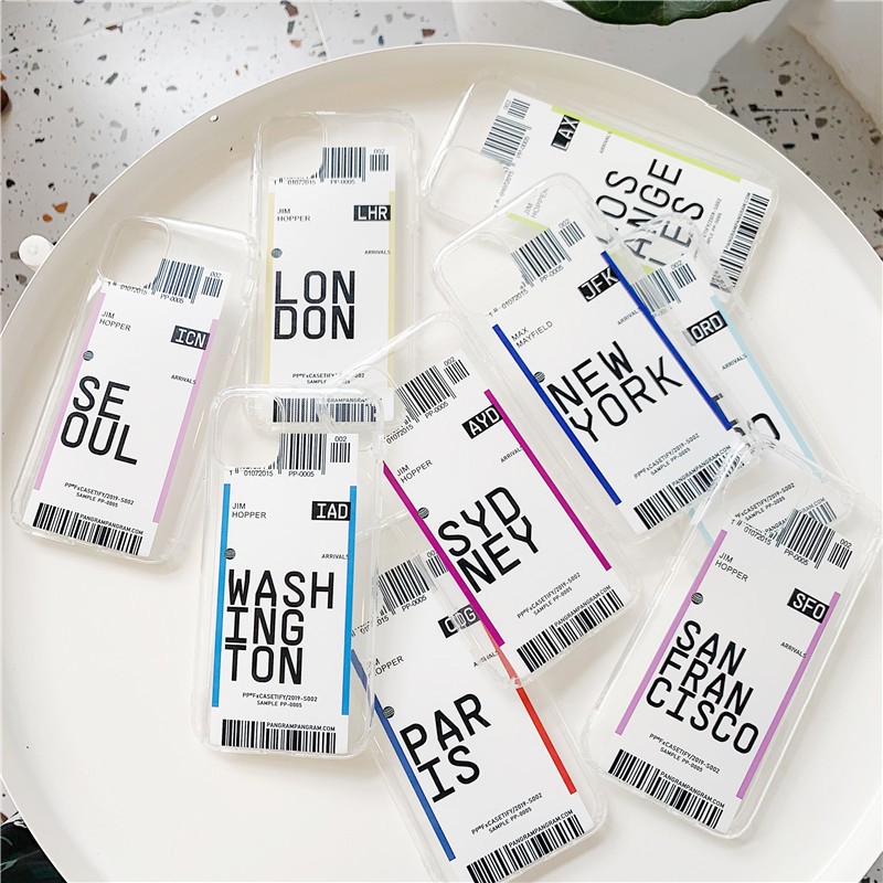 Ốp lưng iphone Boarding Pass 5/5s/6/6plus/6s/6s plus/6/7/7plus/8/8plus/x/xs/xs max/11/11 pro/11 promax – Shin Case | BigBuy360 - bigbuy360.vn