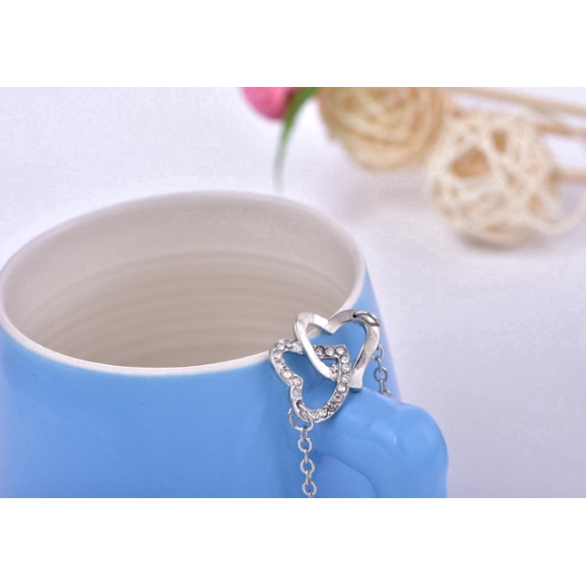 Vòng tay đính đá dễ thương phong cách Hàn Quốc