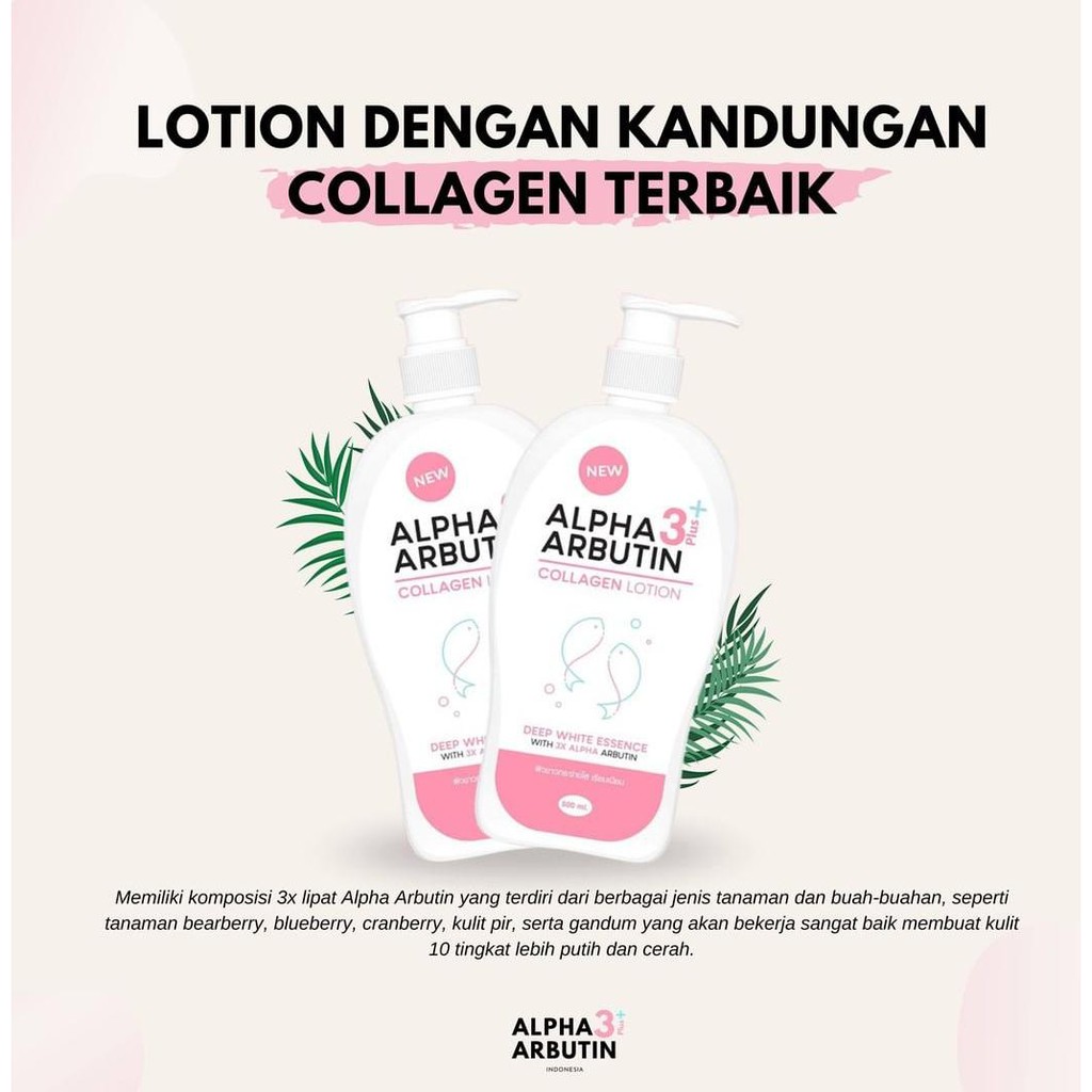 (Hàng Mới Về) Lotion Dưỡng Trắng Da Tay Alpha Arbutin 3 Plus Collagen