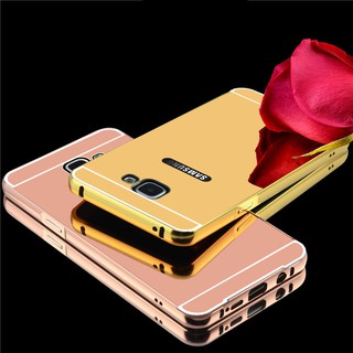 ỐP LƯNG SAMSUNG GALAXY A9 PRO MẠ VÀNG TRÁNG GƯƠNG