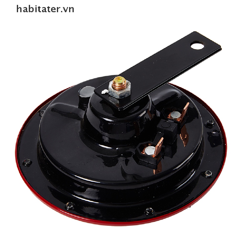 Set 2 Kèn Hơi Điện Tử Âm Thanh Siêu Lớn 12V Màu Đỏ Đen