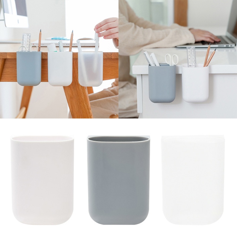 Giá đỡ bút / cọ trang điểm treo bàn tiện lợi cho trường học / văn phòng