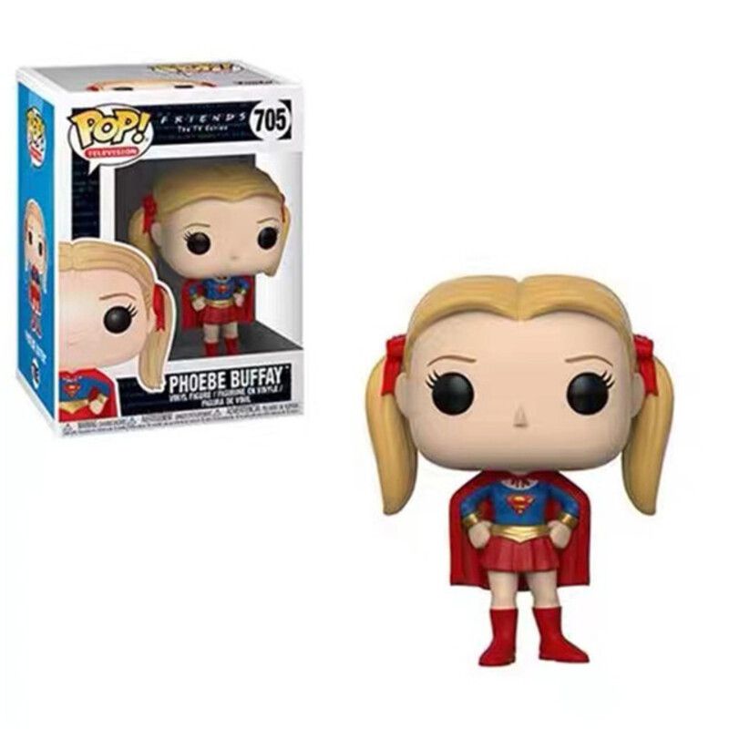 FUNKO POP Friends TV Series Vinyl Figure Toys Gift Box Joey Phoebe Action Figure Model