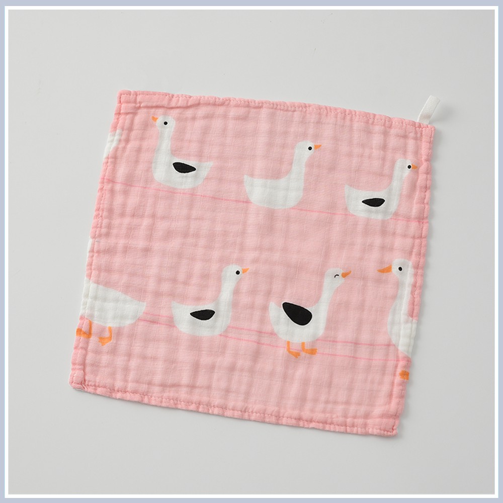 Set 3 khăn mặt xô sợi tre 🍄𝑭𝒓𝒆𝒆𝒔𝒉𝒊𝒑🍄 khăn xô 4 lớp Aden Anai cho bé (30x30cm)
