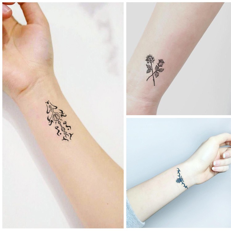 78 Hình Xăm Dán Tatoo Tha Thu Bọ Cạp Thập Giá Thanh Kiếm Đầu Lâu Cho Nam