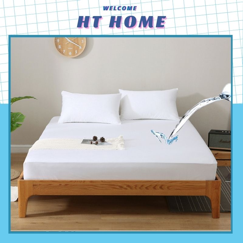 Ga chống thấm cao cấp drap chống thấm cotton chống thấm nước chuyên dùng khách sạn không mùi nhựa an toàn cho mẹ và bé