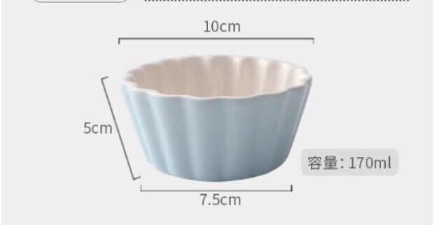 Bát sứ cupcake hoa ren
