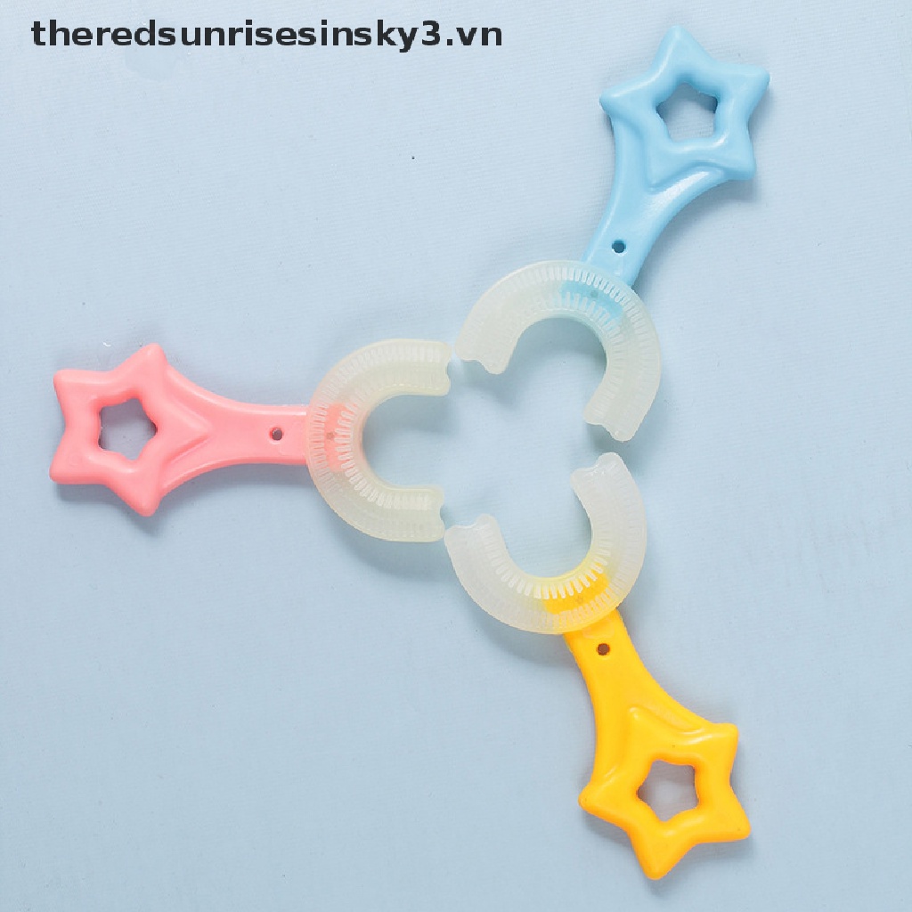 Bàn Chải Đánh Răng Silicone Hình Chữ U An Toàn