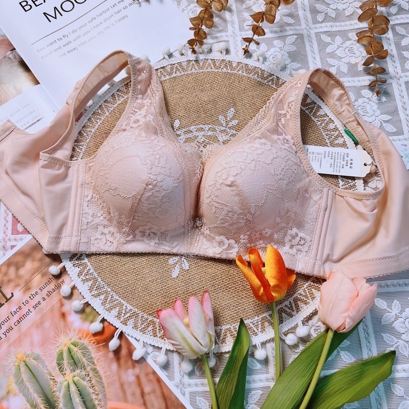 [2020] Áo lót định hình bra BigSize mút mỏng không gọng, nâng ngực chống xệ, gom ngực cực đỉnh có video thật ạ
