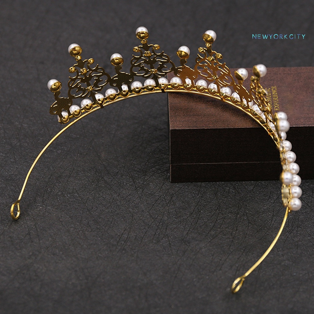 Que Cắm Trang Trí Bánh Kem Hình Vương Miện Bằng Kim Loại Mini