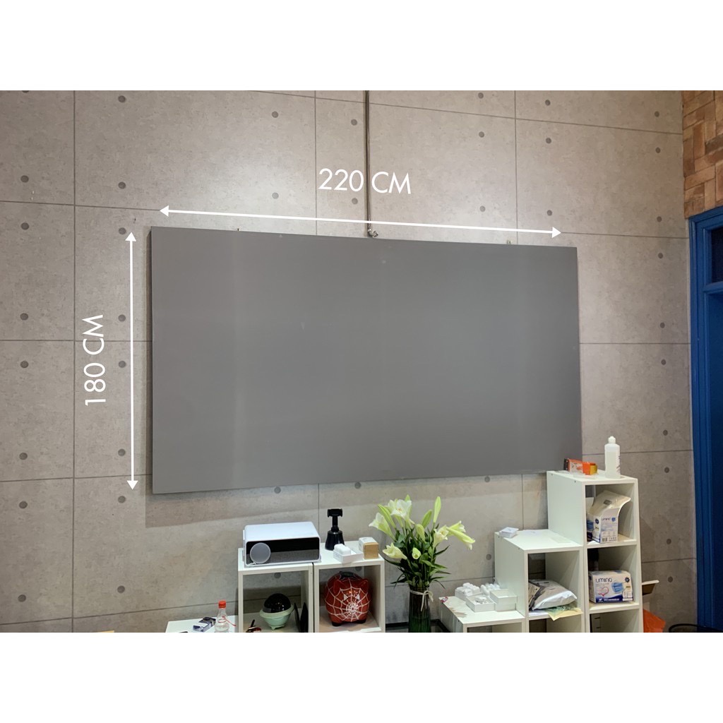 Màn chiếu tương phản cao BEECUBE hỗ trợ máy chiếu màu xám