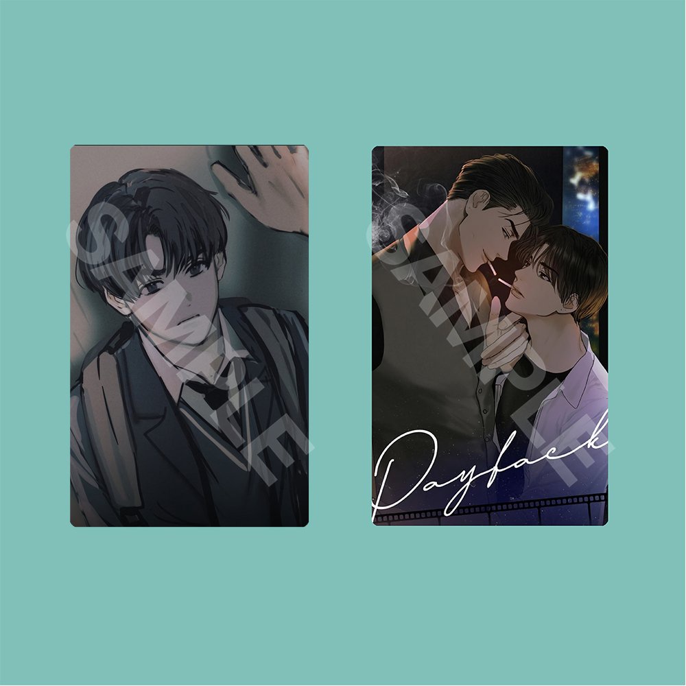 Ảnh card bo góc in hình PAYBACK manhwa Báo Thù BL