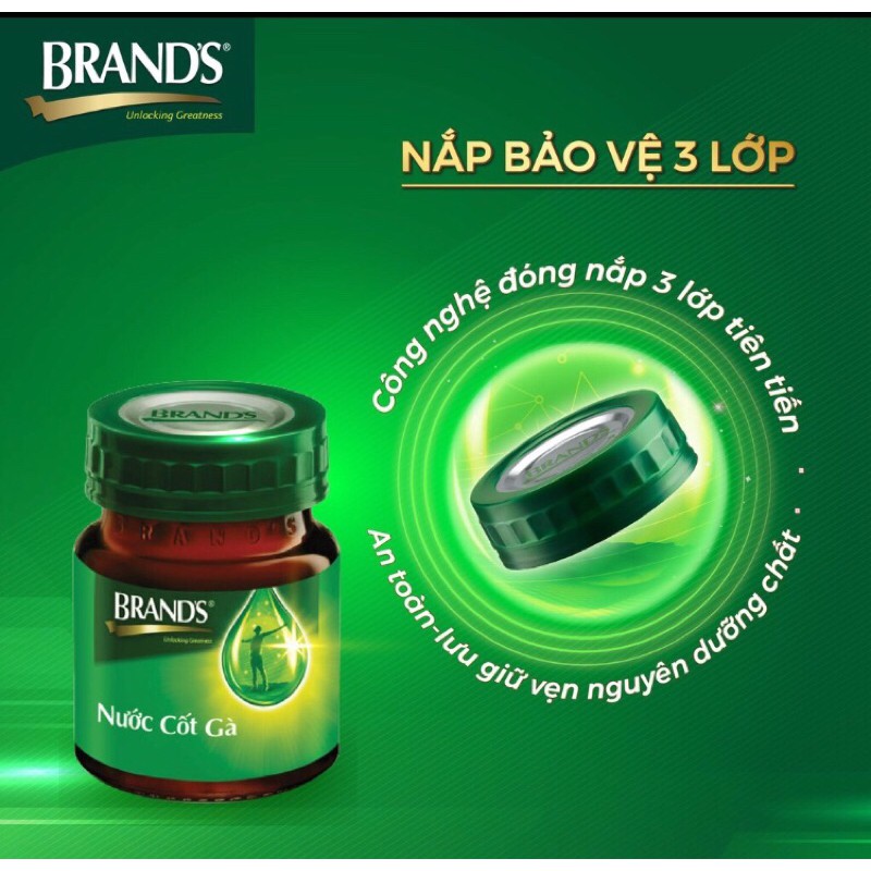 Nước cốt gà Bramd’s 70ml/ hũ nhập từ Thái Lan