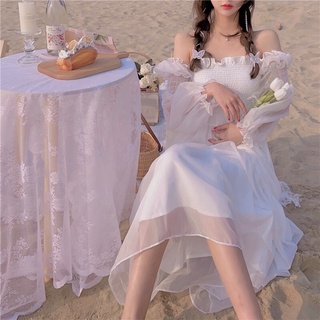 Bubble sleeve dress