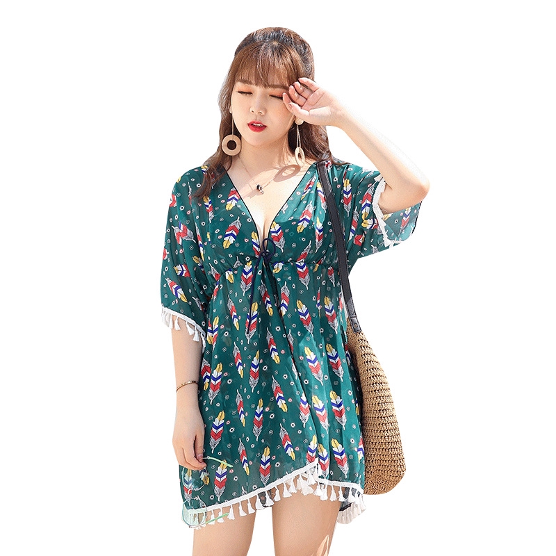 Bộ Đồ Bơi Ba Mảnh Che Phủ Bụng Cỡ Lớn 423 Ting 2xl-5xl | BigBuy360 - bigbuy360.vn