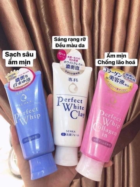 Sữa rửa mặt Perfec whip Nhật bản