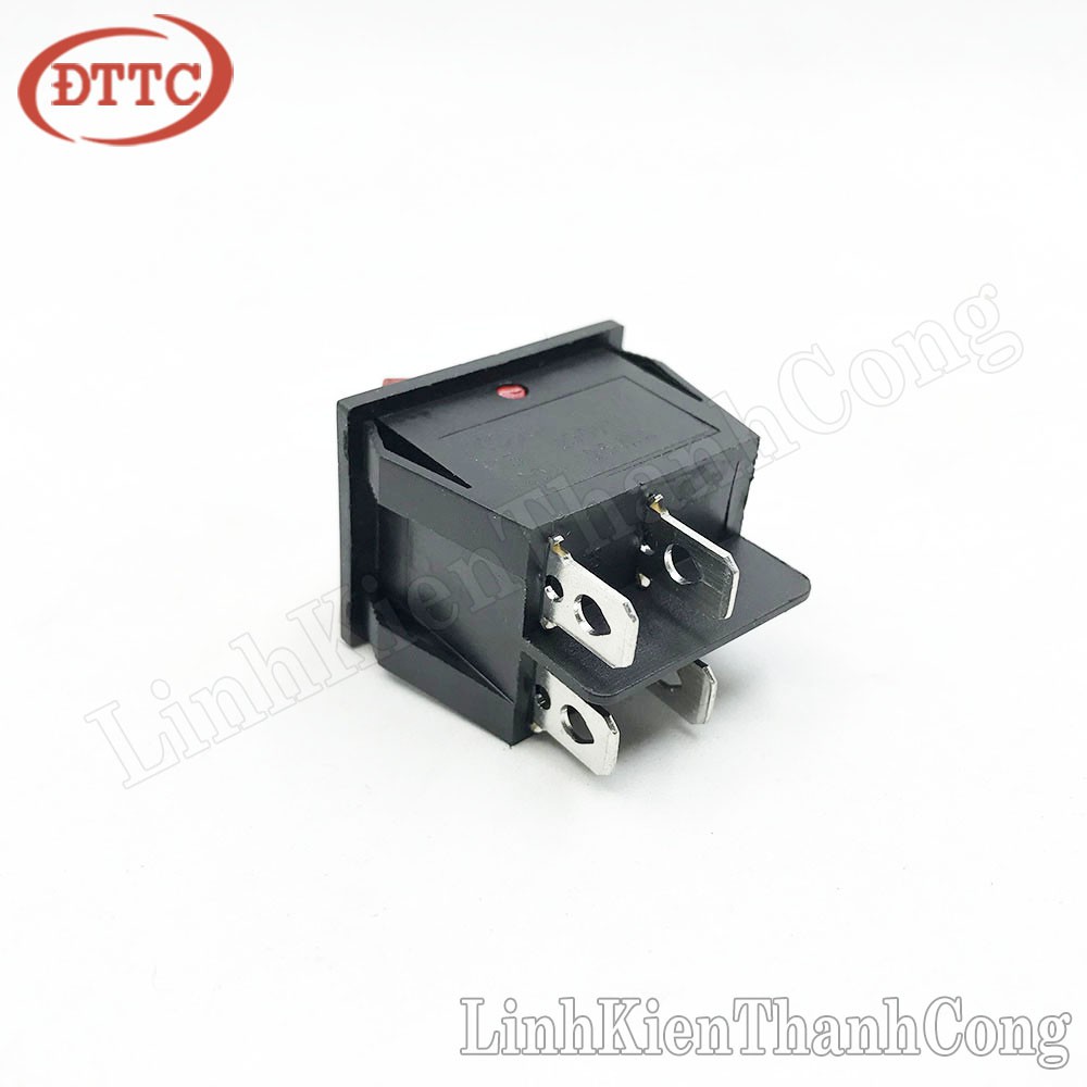 Công Tắc Bập Bênh Đôi KCD6 16A 250V 31x25mm