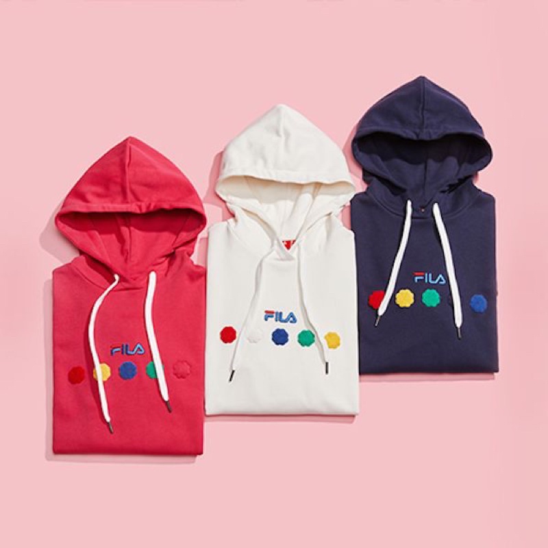 Pass áo hoodie FILA size S nam nữ mặc được