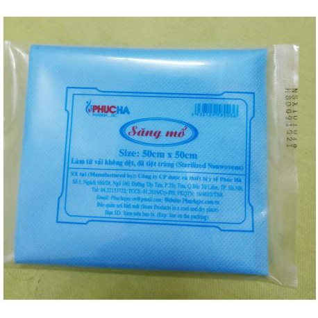 Săng mổ Phúc Hà 50x50 tiệt trùng không lỗ