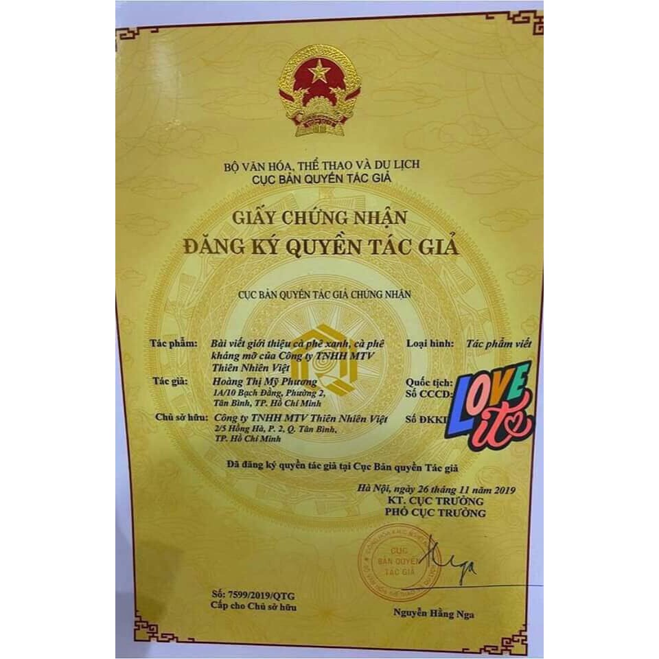 CÀ PHÊ XANH KHÁNG MỠ 30 GÓI | BigBuy360 - bigbuy360.vn