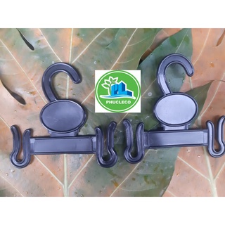 Móc treo dép kẹp combo 10 cái màu đen và trắng