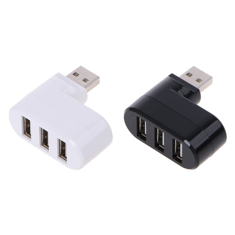 Bộ Chia 3 Cổng USB 2.0 2.0 Xoay Được Tiện Dụng