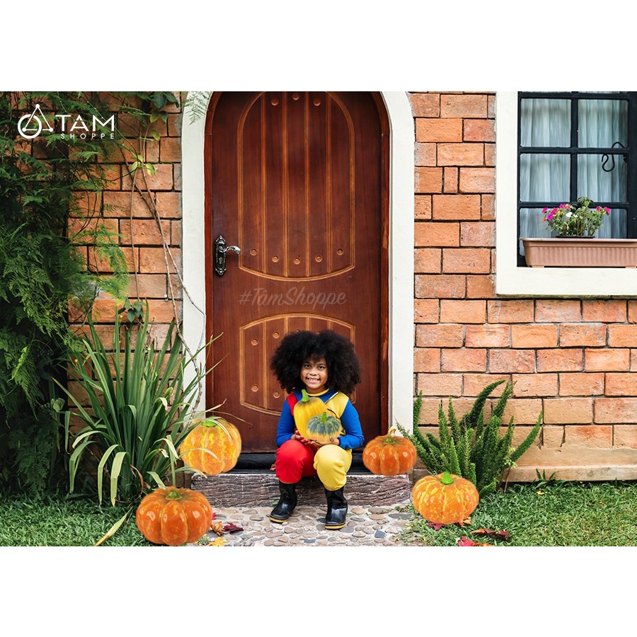 Mô hình quả bí ngô Halloween như thật trang trí HLW-QBN-02