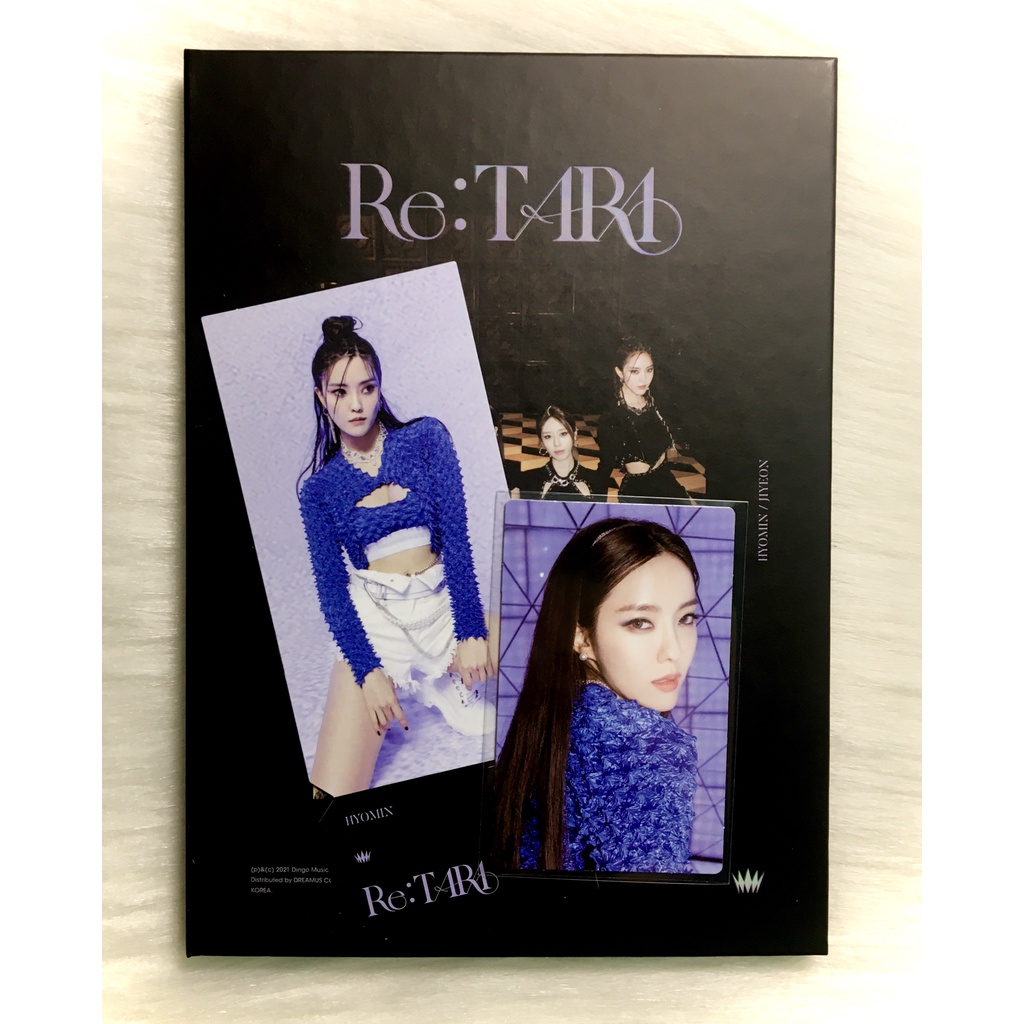 [OFF] T-ara - Re:T-ara chính hãng (kèm photocard và ticket) - tiara Eunjung Hyomin Qri Jiyeon