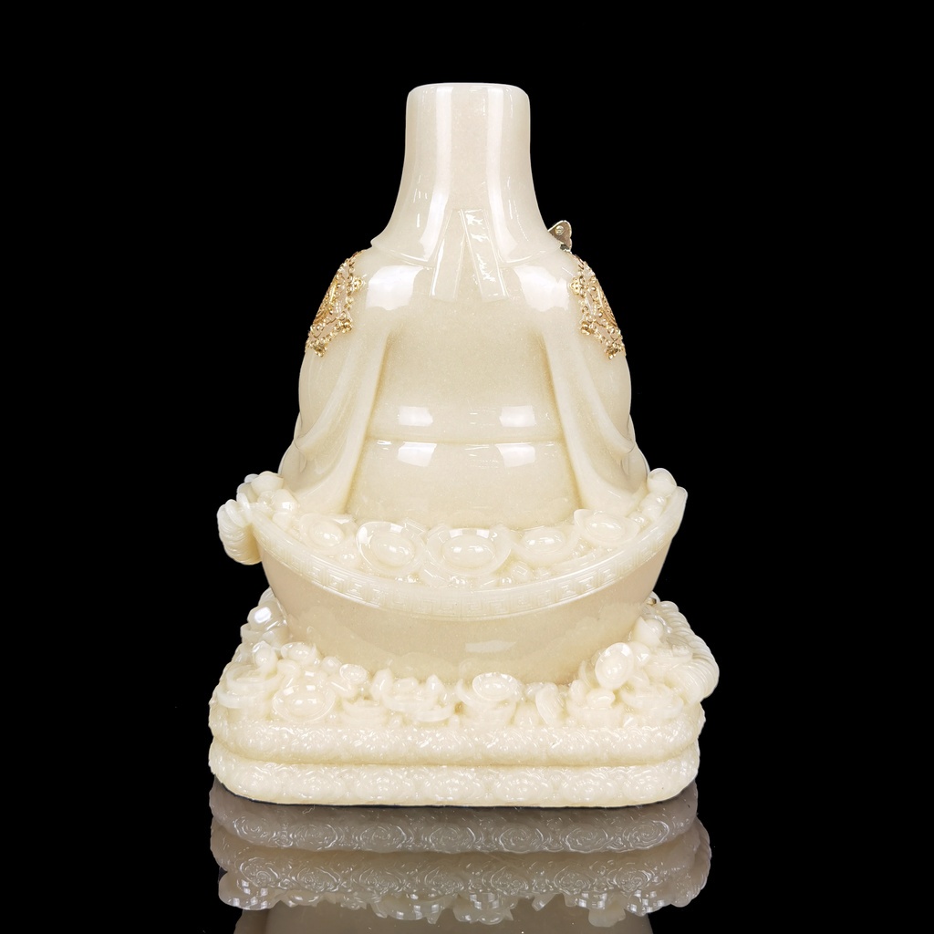 Bộ Thần Tài Thổ Địa Vàng Thạch Anh Bột Đá Cao Cấp mẫu mới cao 20cm-30cm-40cm - SIÊU THỊ PHẬT GIÁO SALA