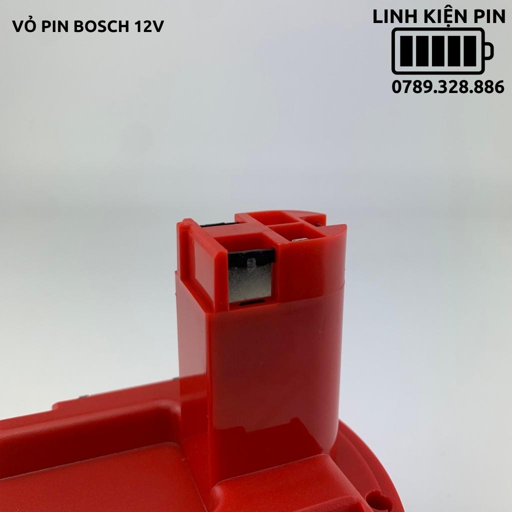 Vỏ pin bosch 12v đóng được 6 cell 18650